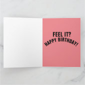 OVERGROTE KAT KNUFFEL VALENTIJNSDAG KAART (Binnen)