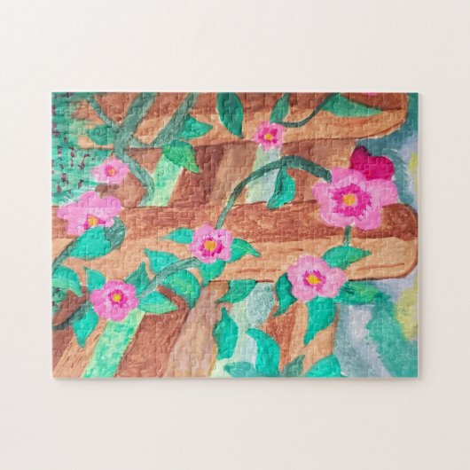 Overgrown  legpuzzel (Horizontaal)