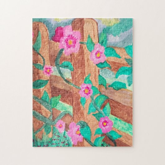 Overgrown  legpuzzel (Verticaal)