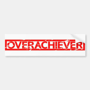Overhaalstempel Bumpersticker