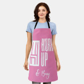 overhaast kopen schort (Gedragen)