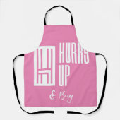 overhaast kopen schort (Voorkant)