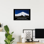 Overhalen is gewoonlijk niet de moeite waard (S) Poster (Thuiskantoor)