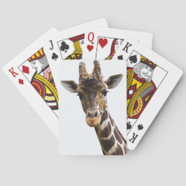 Overhead Giraffe Deck of Cards Pokerkaarten
