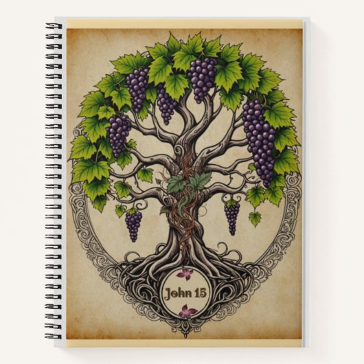 Overheersen en bloeien notitieboek (Voorkant)