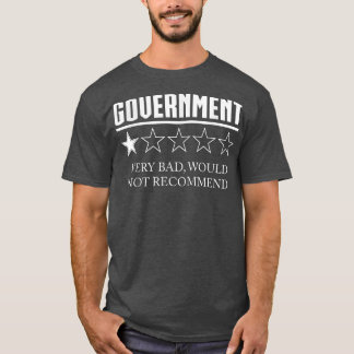 OverheidsReview 1 ster Zeer slecht zou niet terugk T-shirt