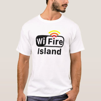 overhemd met een eiland t-shirt