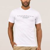 Overhoorde held t-shirt (Voorkant)