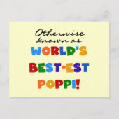 Overig Bekende Best-Best Poppi T-shirts en geschen Briefkaart (Voorkant)