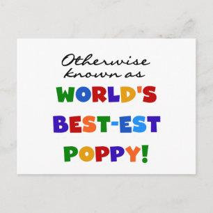 Overig Bekende Best-Best Poppy Tshirts en geschenk Briefkaart