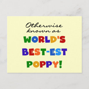 Overig Bekende Best-Best Poppy Tshirts en geschenk Briefkaart