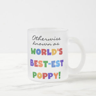 Overig Bekende Best-Best Poppy Tshirts en geschenk Matglas Koffiemok