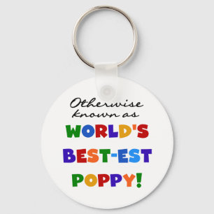 Overig Bekende Best-Best Poppy Tshirts en geschenk Sleutelhanger
