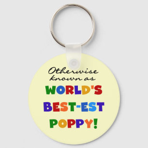 Overig Bekende Best-Best Poppy Tshirts en geschenk Sleutelhanger