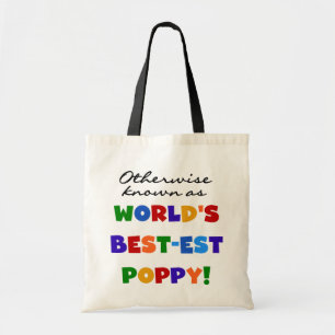 Overig Bekende Best-Best Poppy Tshirts en geschenk Tote Bag