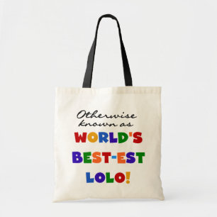 Overig Bekende Best-est Lolo T-shirts en geschenke Tote Bag