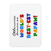 Overig Bekende Best-est Papaw T-shirts en geschenk Magneet (Verticaal)