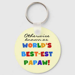 Overig Bekende Best-est Papaw T-shirts en geschenk Sleutelhanger