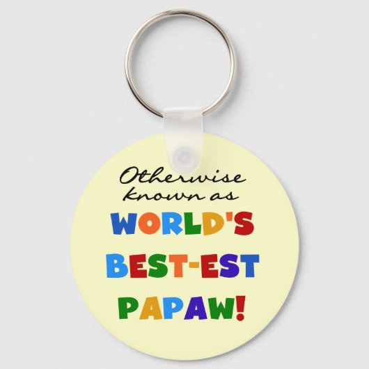 Overig Bekende Best-est Papaw T-shirts en geschenk Sleutelhanger (Voorkant)