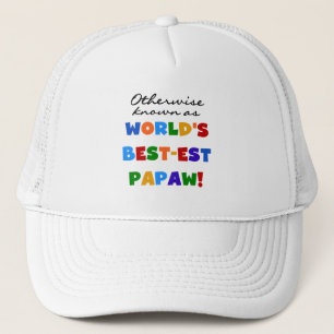Overig Bekende Best-est Papaw T-shirts en geschenk Trucker Pet