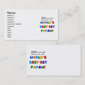 Overig Bekende Best-est Papaw T-shirts en geschenk Visitekaartje (Voorkant / Achterkant)