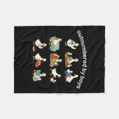 Overklaste Creatieve Fleece Deken (Voorkant (Horizontaal))