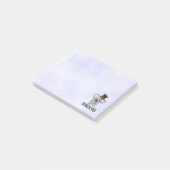 Overkoalafied Pun Cute Koala in Top Hat Post-it® Notes (Schuin)