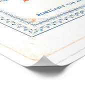 Overland Mail Route to CA. (1257A) - Restored Poster (Hoek)