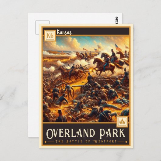 Overland Park, Kansas | Briefkaart (Voorkant / Achterkant)