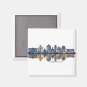 Overland Park Skyline Magneet (Voorkant / Achterkant)