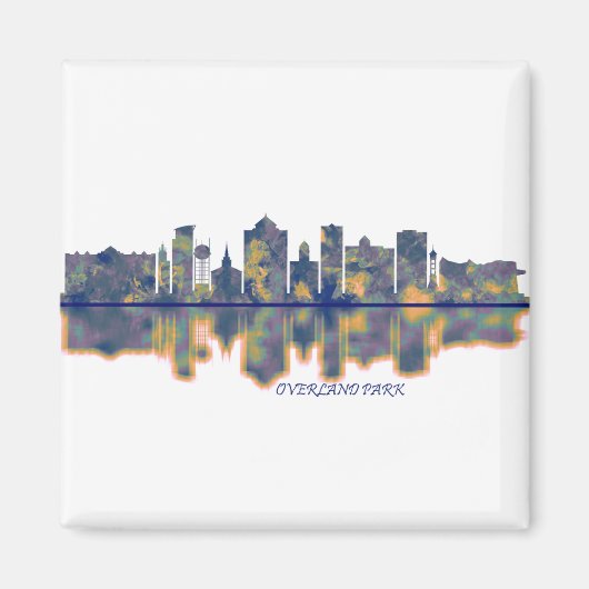 Overland Park Skyline Magneet (Voorkant)