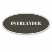 overlander sticker (Voorkant)