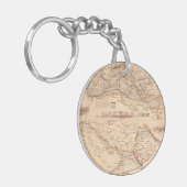 Overlandroute naar India Sleutelhanger (Voorkant Links)