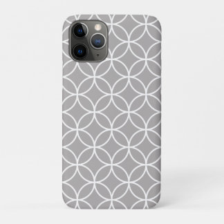 Overlappend cirkelpatroon iPhone 11 pro hoesje
