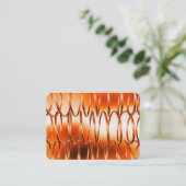 Overlappend Sinaasappel Visitekaartje (Staand voorkant)