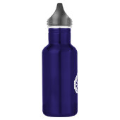 Overlappende bloemvormige Genji-karren Waterfles (Links)