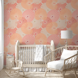 Overlappende Chinese fans Behang