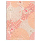 Overlappende Chinese fans Klembord (Achterkant)