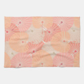 Overlappende Chinese fans Theedoek (Horizontaal)