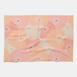 Overlappende Chinese fans Theedoek