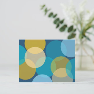 Overlappende Cirkels  Briefkaart