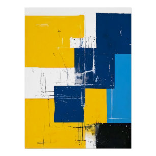 overlappende harmonie perfect poster