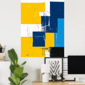 overlappende harmonie poster (Thuiskantoor)