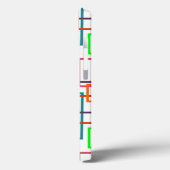 Overlappende rechthoeken Case-Mate iPhone case (Achterkant / Links)