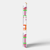 Overlappende rechthoeken Case-Mate iPhone case (Achterkant / Rechts)