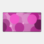 overlappende roze cirkels bureaumat (Voorkant)
