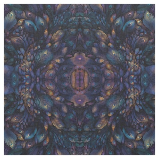 overlappende veren stof (Swatch)