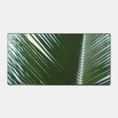 Overlapping Palm Fronds Tropical Green Abstract (Recto)