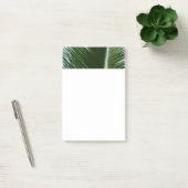 Overlapping Palm Fronds Tropical Green Abstract Post-it® Notes (Kantoor)