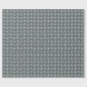 Overlapping Silver Squares Cadeaupapier (Vlak)